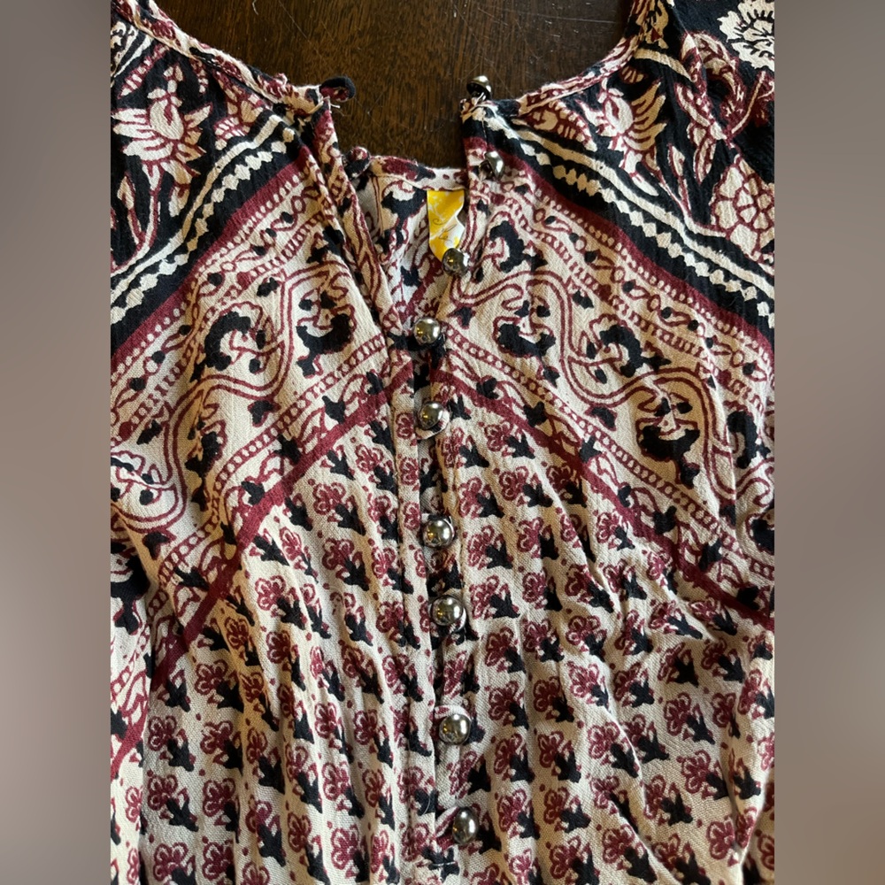 Free People Romper Floral Jumpsuit NWT - Picture 3 of 15